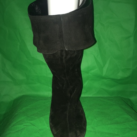 Balenciaga Over The Knee Boots Suede Size 38.5 - Picture 7 of 9